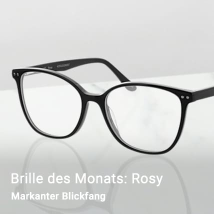 Brille des Monats: Rosy - Markanter Blickfang
