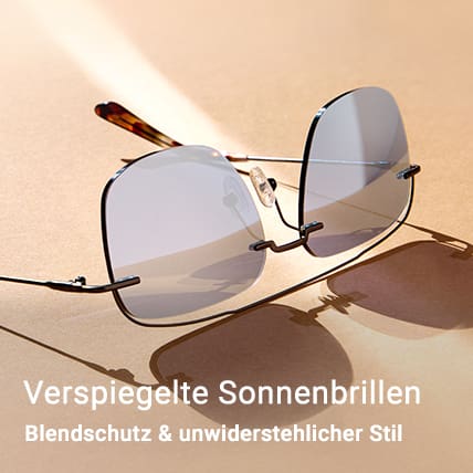 Verspiegelte Sonnenbrillen: Blendschutz & unwiderstehlicher Stil