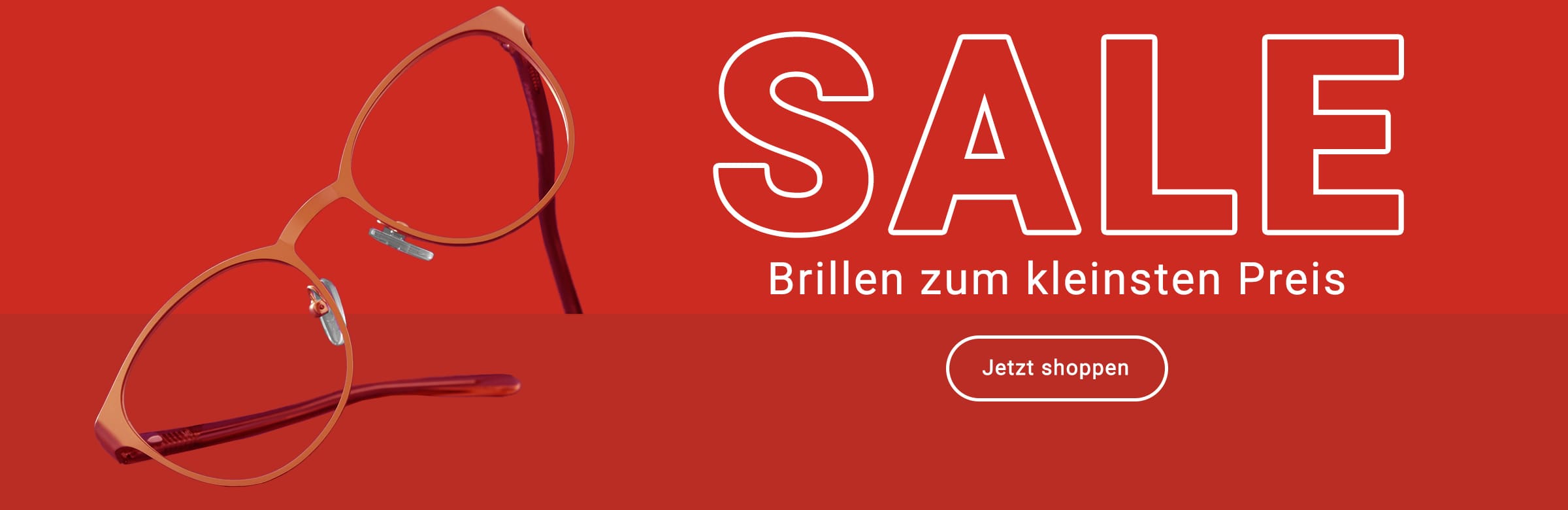 Sale: Brillen zum kleinsten Preis - jetzt shoppen