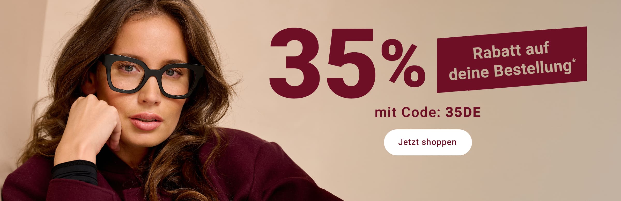 35% Rabatt auf deine Bestellung mit Code: 35DE