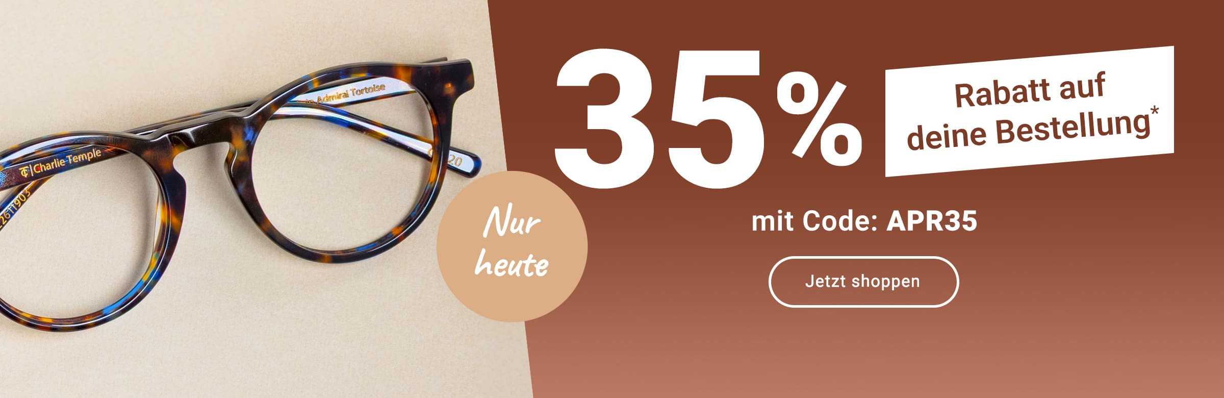 35% Rabatt auf deine Bestellung mit Code: APR35