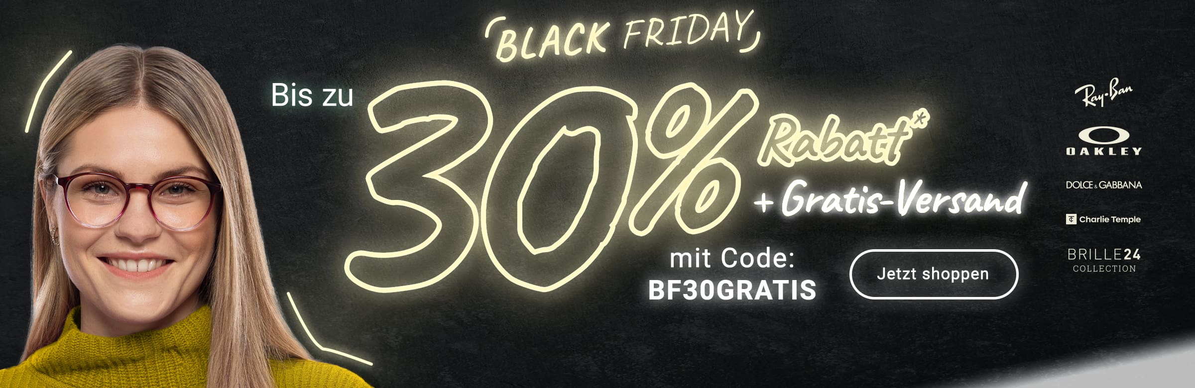 Black Friday: Bis zu 30% Rabatt + Gratis-Versand mit Code BF30GRATIS
