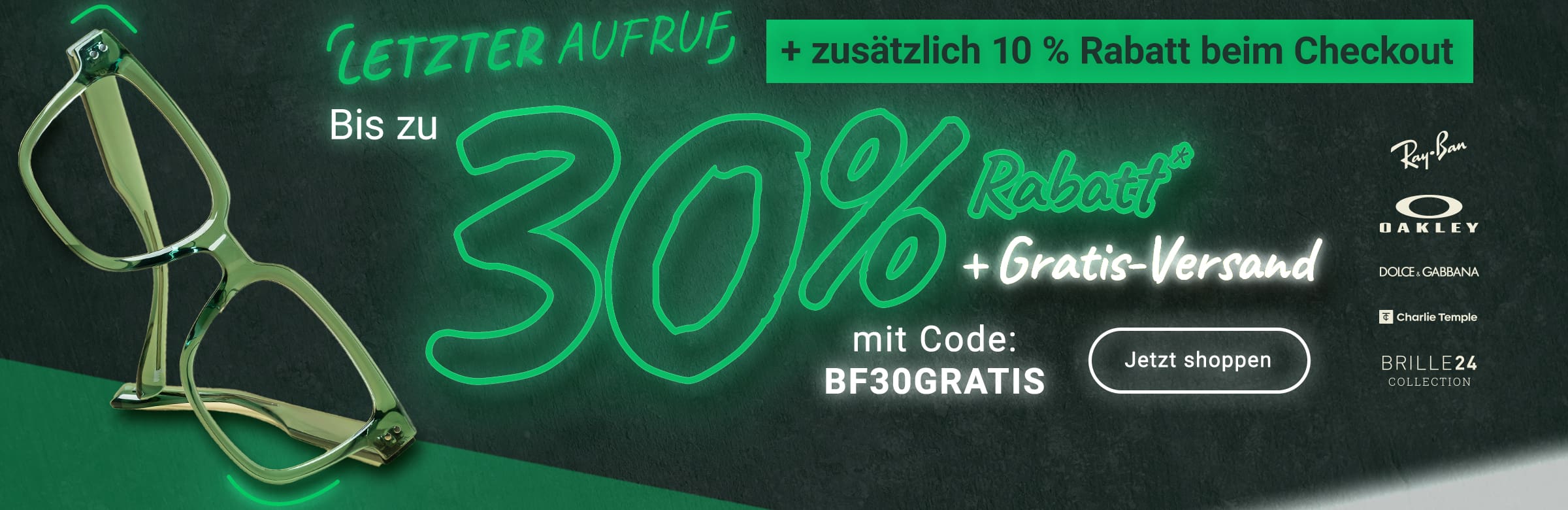 Letzter Aufruf: Bis zu 30% Rabatt + extra 10% Rabatt an der Kasse + Gratis-Versand mit Code BF30GRATIS