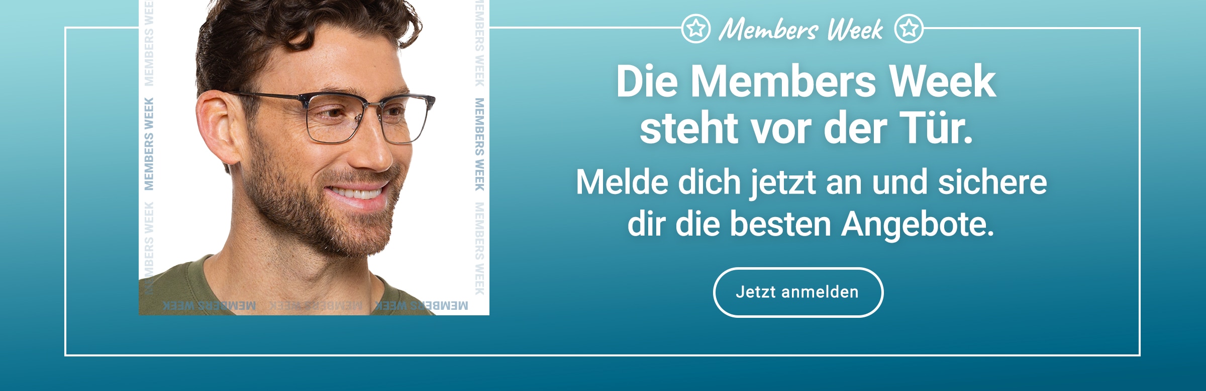 Die Members' Week steht vor der Tür. Melde dich jetzt an und sichere dir die besten Angebote. Jetzt anmelden