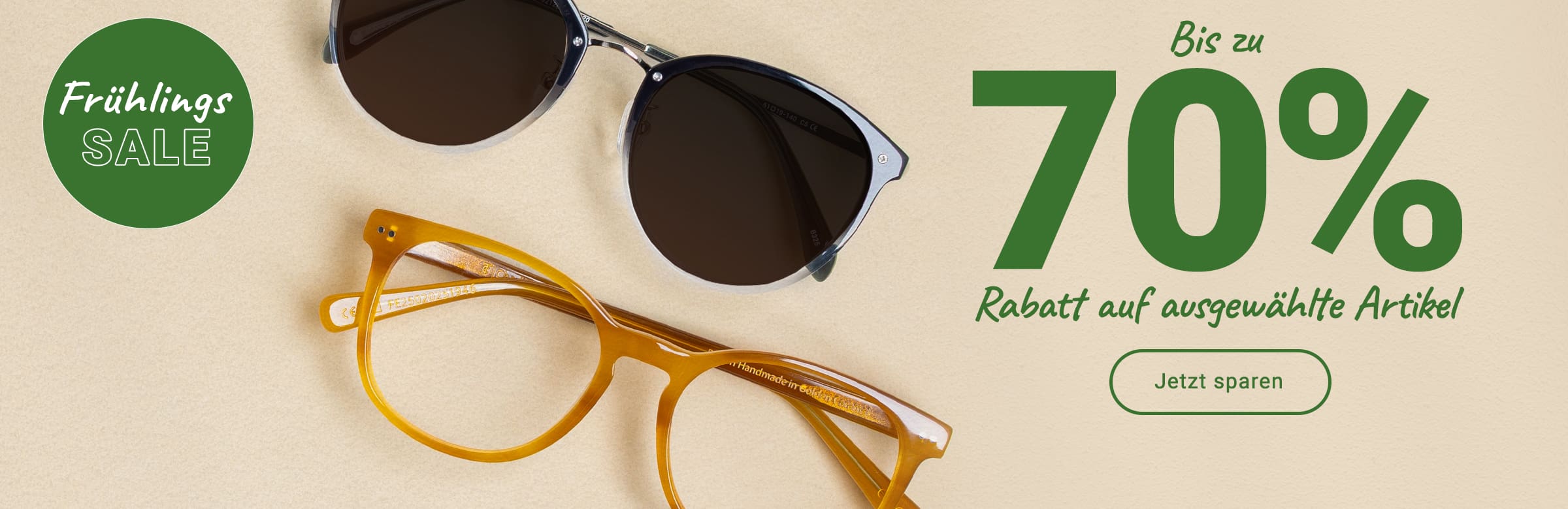 Frühlings-Sale - Bis zu 70% Rabatt auf ausgewählte Artikel - jetzt sparen