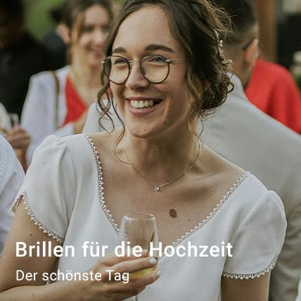 Brillen für die Hochzeit: Der schönste Tag