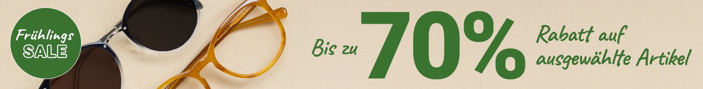 Frühlings-Sale - Bis zu 70% Rabatt auf ausgewählte Artikel