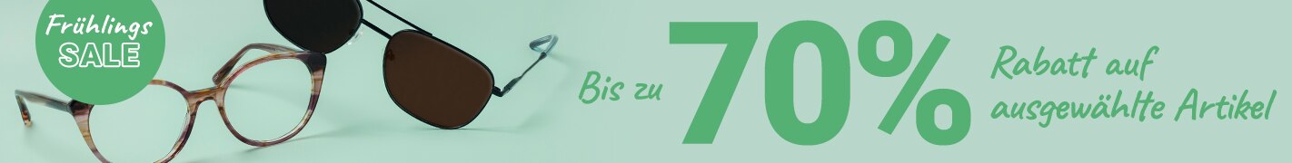 Frühlings-Sale - Bis zu 70% Rabatt auf ausgewählte Artikel