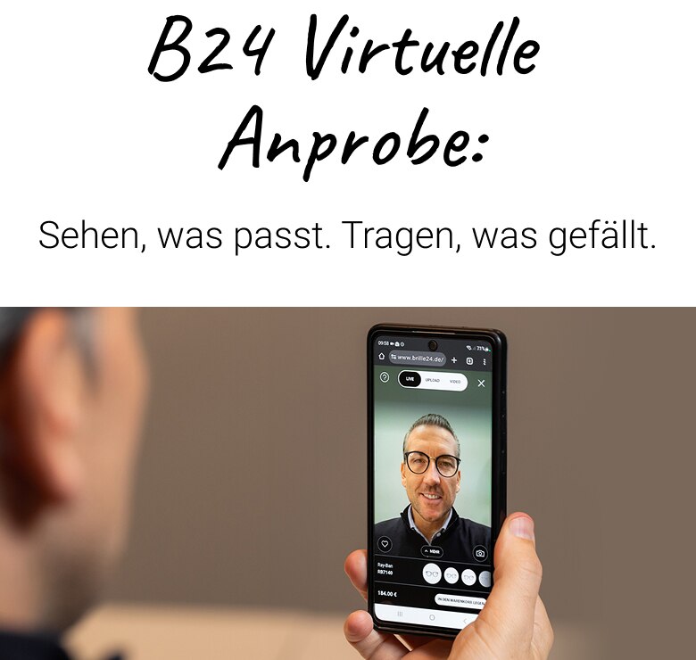 B24 Virtuelle Anprobe: Sehen, was passt. Tragen, was gefällt.