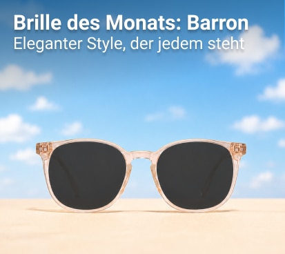 Brille des Monats: Barron - Eleganter Style, der jedem steht