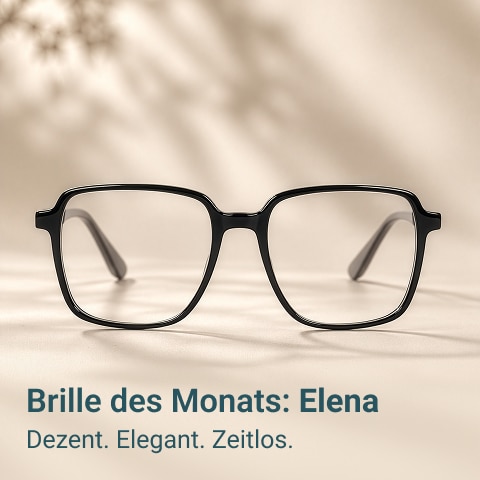 Brille des Monats: Elena. Dezent. Elegant. Zeitlos.