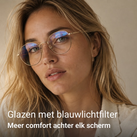 Glazen met blauwlichtfilter - Meer comfort achter elk scherm