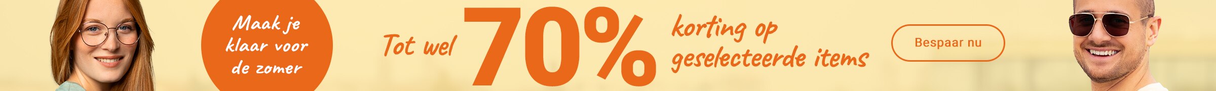 Maak je klaar voor de zomer: Tot wel 70% korting op geselecteerde items - bespaar nu