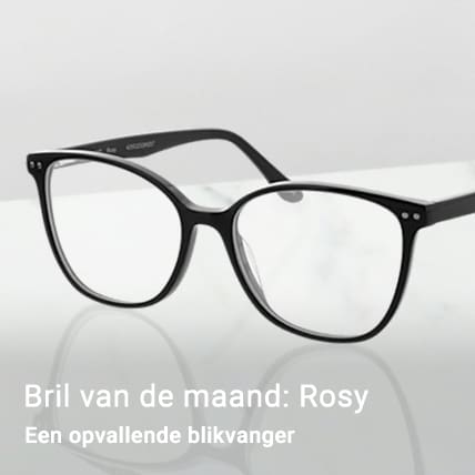Bril van de maand: Rosy - een opvallende blikvanger