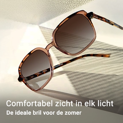 Comfortabel zicht in elk licht - De ideale bril voor de zomer