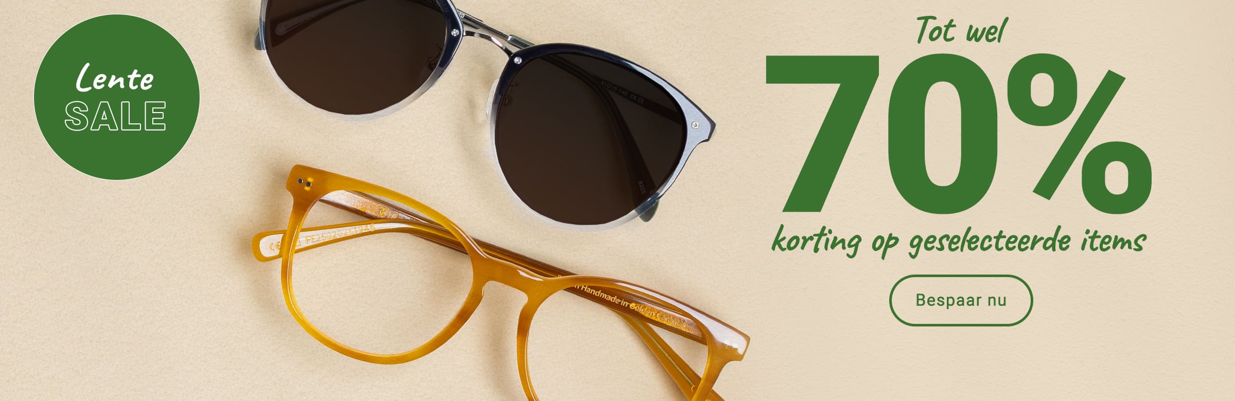 Lente sale - Tot well 70% korting op geselecteerde items - bespaar nu