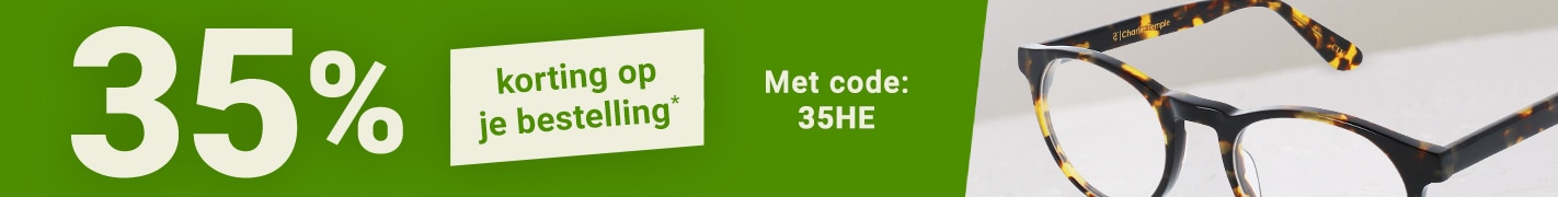 35% korting op je bestelling met code: 35HE