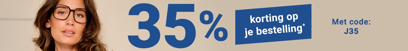 35% korting op je bestelling met code: J35