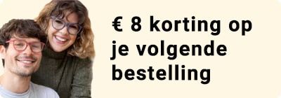 €8 korting op je volgende bestelling