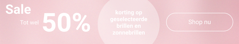 Sale: Tot wel 50% korting op geselecteerde brillen en zonnebrillen