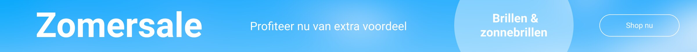 Zomersale. Profiteer ni van extra voordeel. Brillen & zonnebrillen. Shop nu.