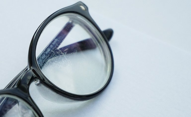 Kratzer Auf Der Brille